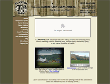 Tablet Screenshot of claxtonfarm.net